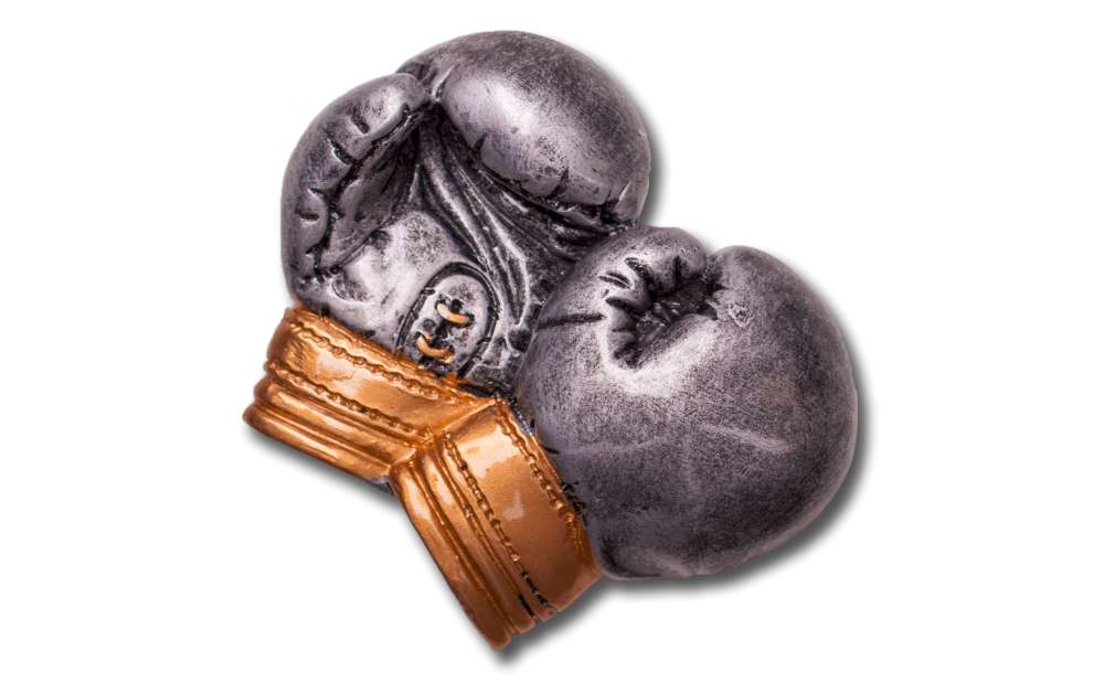Boxhandschuhe Dekor 6x7,8cm
