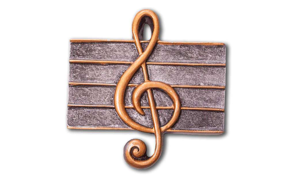 Musiknote Dekor 7,8x7,5cm