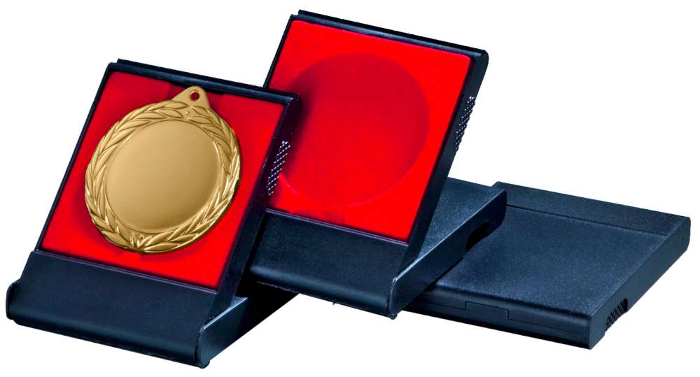 Etui rot f. Medaillen Ø 7cm