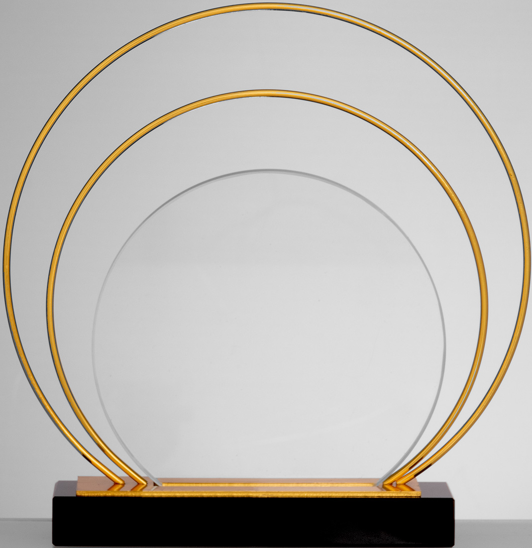 Glas-Metall Award H.215mm gold
