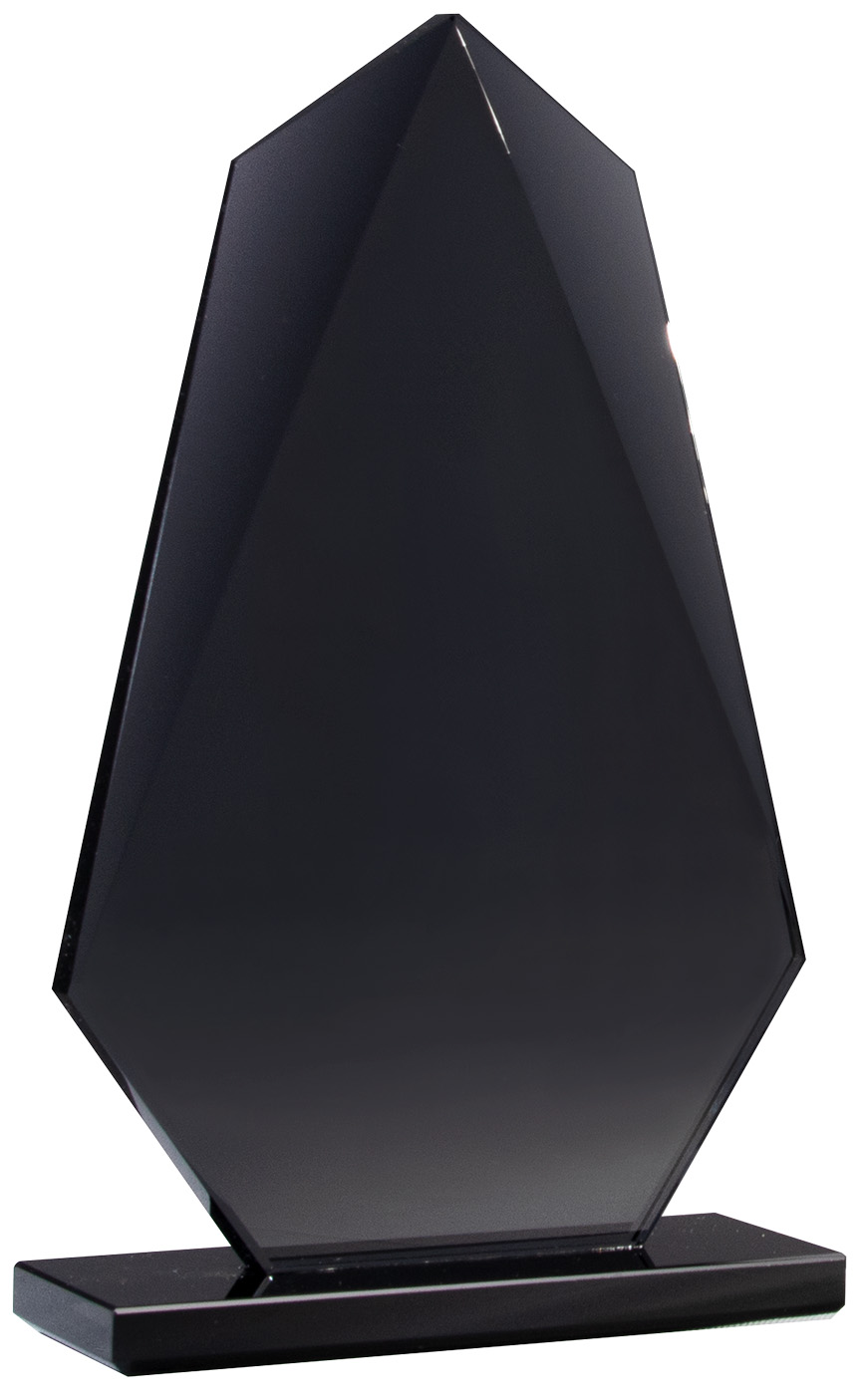 Glastrophäe Black 210x130mm
