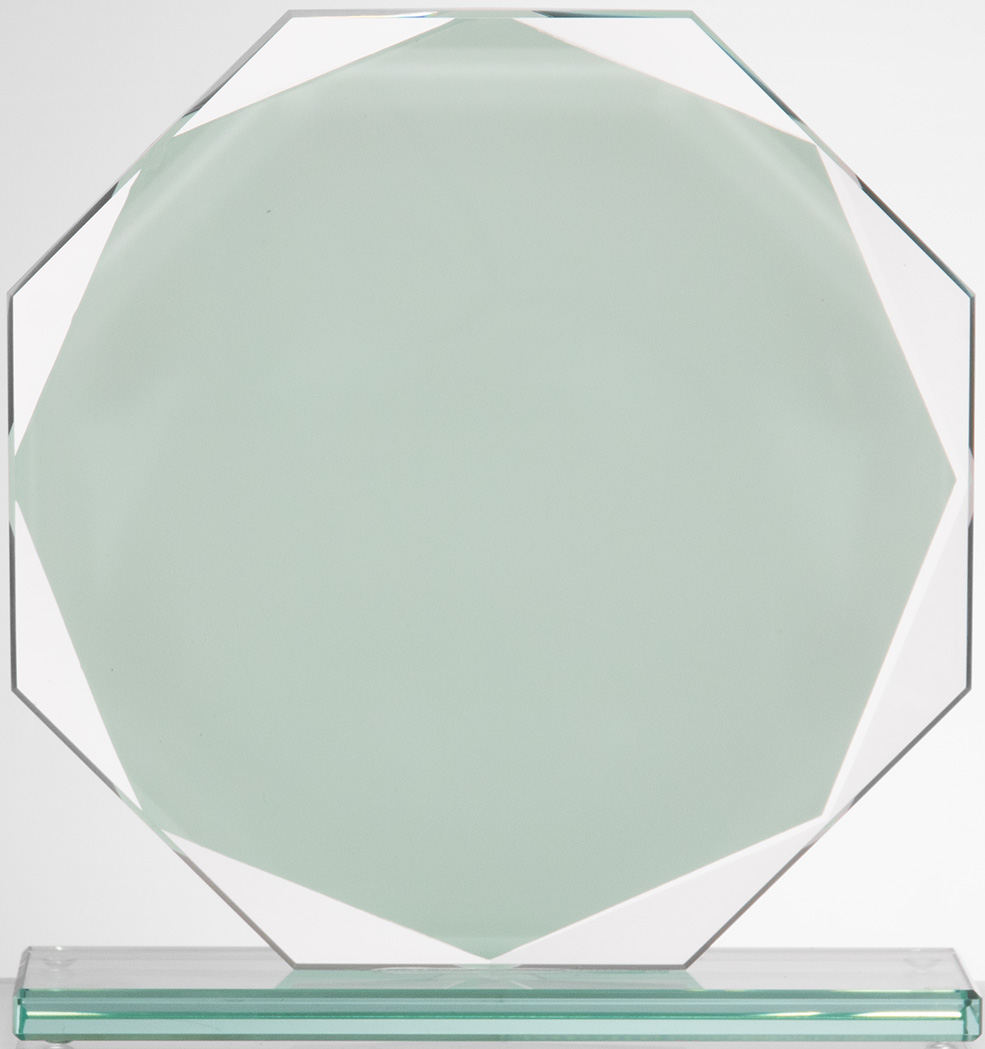 Sublimationsglas Achteck, 15mm