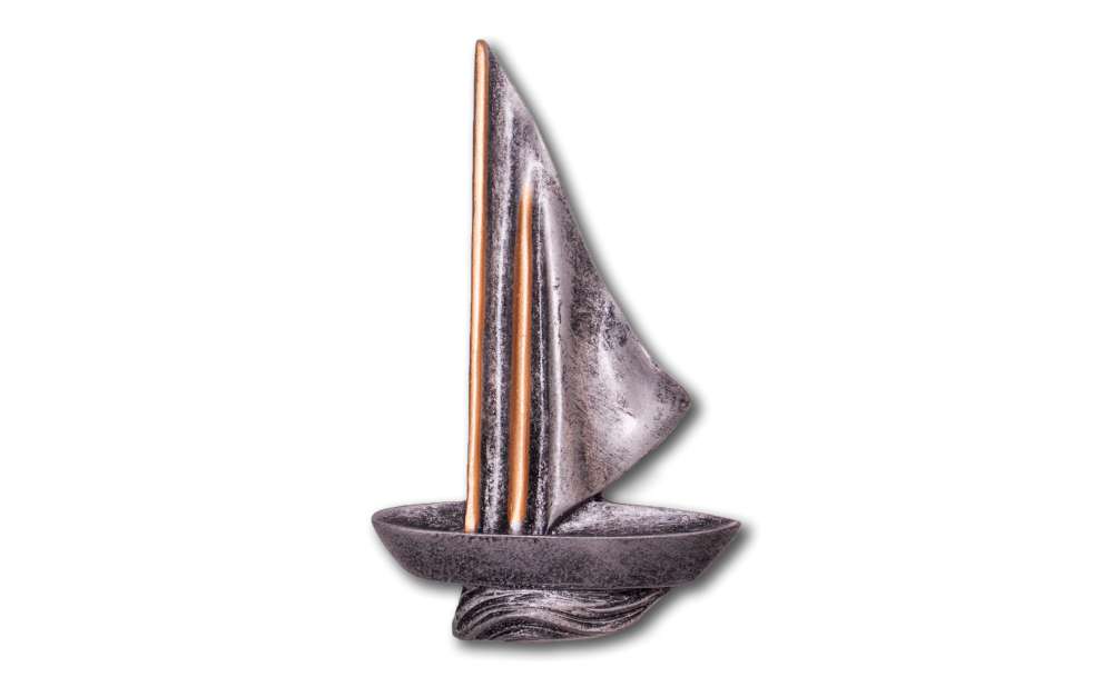 Segelboot Dekor 9x5,5cm