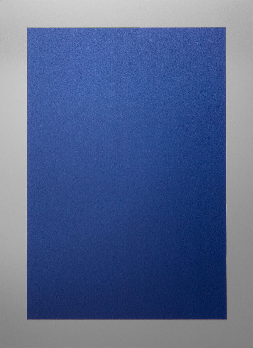 Targa silber-blau 20x15cm