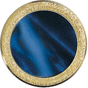 Gravurronde blau-gold Ø 95mm