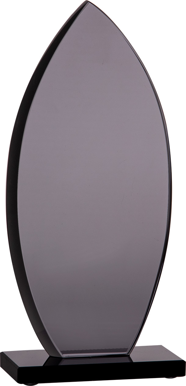 Glastrophäe Black 220x99mm