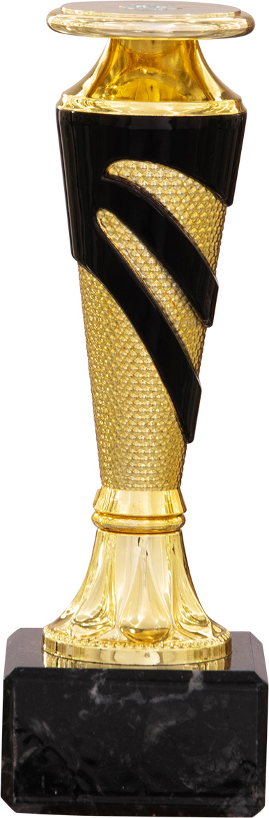 Schraubfix gold-schwarz H165mm