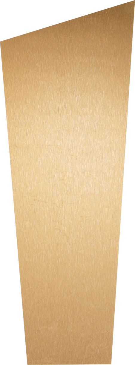 Subli.-Schild gold 337x122mm