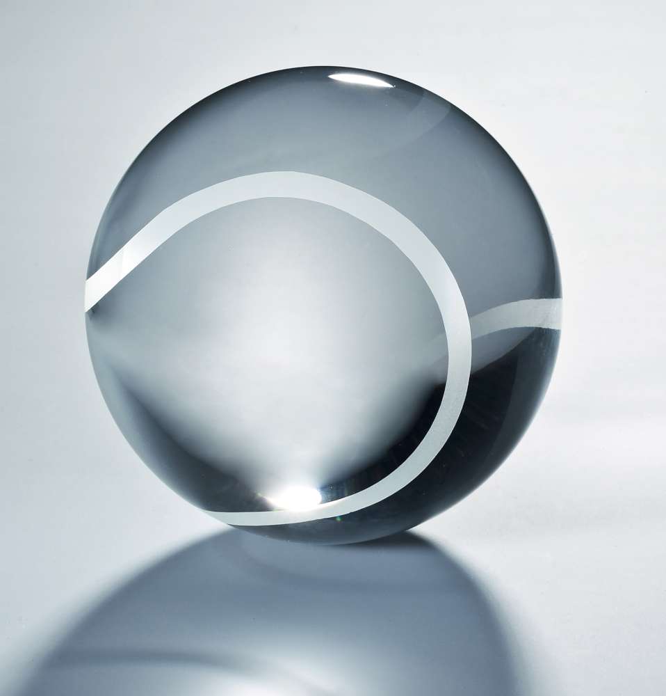 Glaskugel Tennisball Ø 8cm