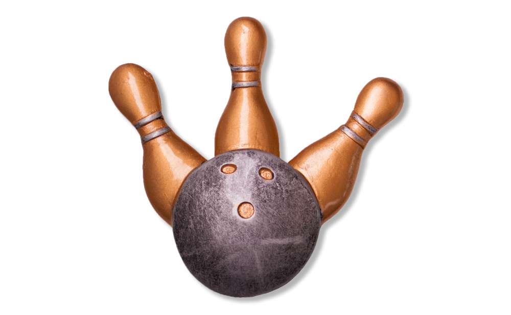 Bowling Dekor 8,5x9cm